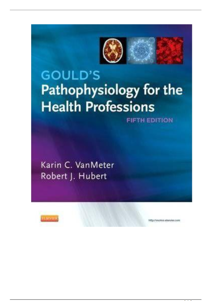 Gould's Pathophysiology For The Health Professions, 5th Edition By ...