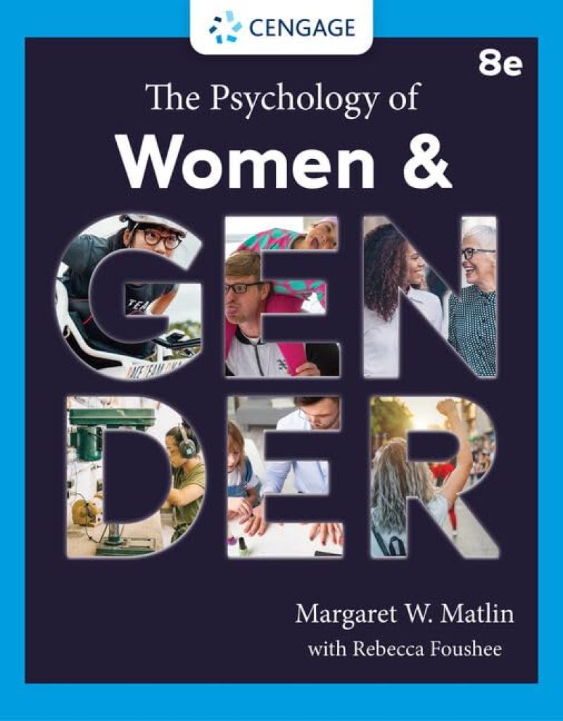 The Psychology Of Women And Gender , 8th Edition Margaret W. Matlin ...